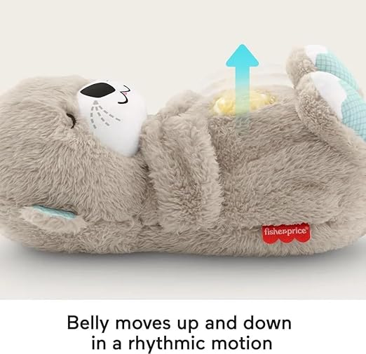 Peluche Relajante para Bebé que Simula Respiración (Nutria Marrón) - additional image 3